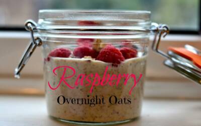 Raspberry Overnight Oats Recipe