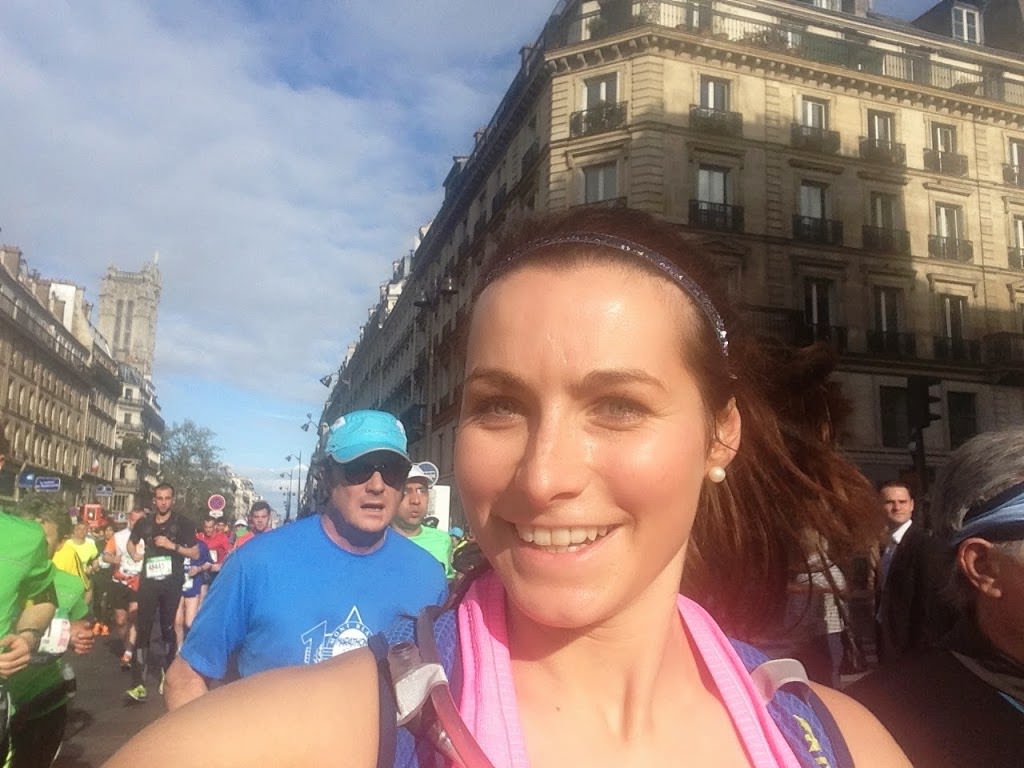 Running the Paris Marathon Race