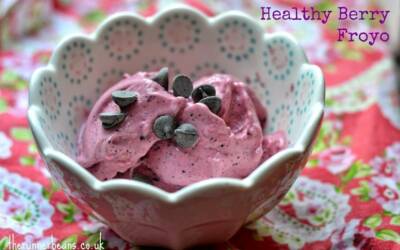 Easy, Quick and Healthy Dessert: Berry Froyo