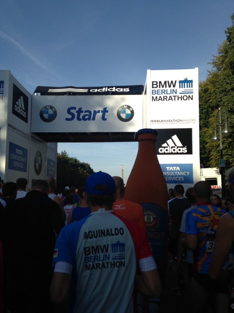 Start of the Berlin marathon