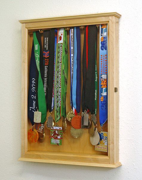 race medal cabinet