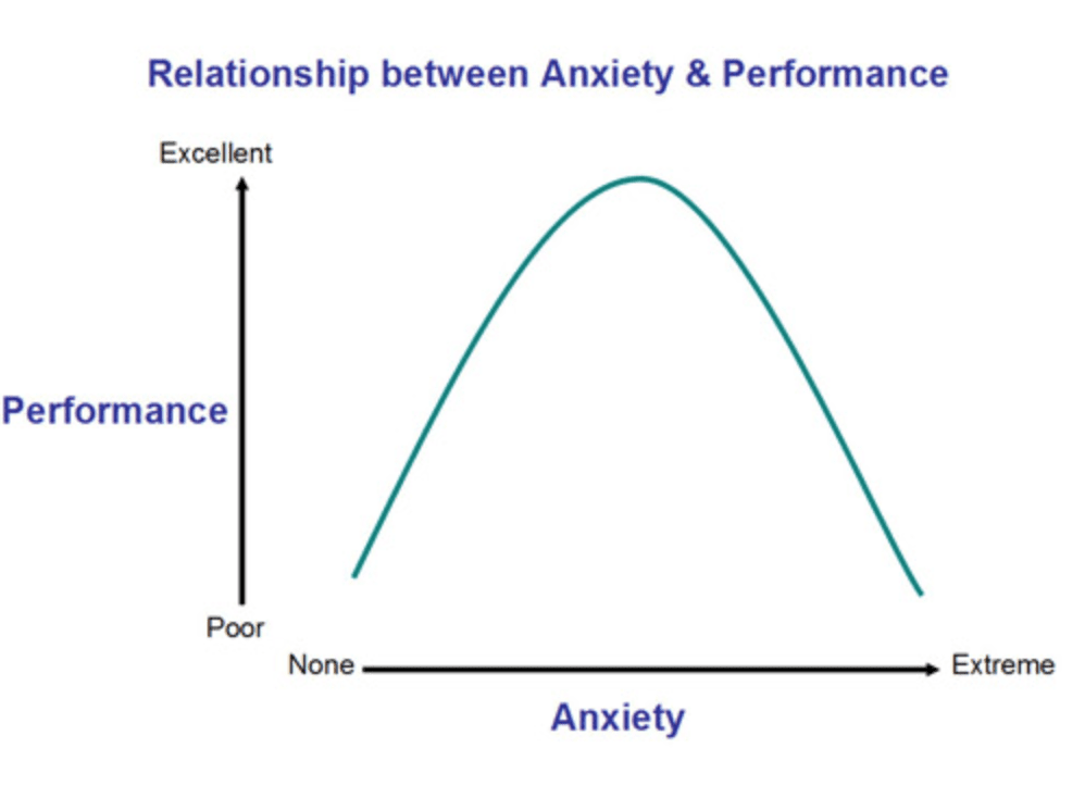 Performance anxiety curve - are you mind fit? 