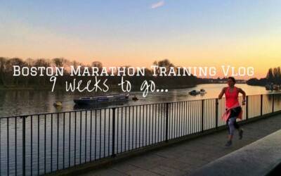 Boston Marathon Training 9 Week Countdown