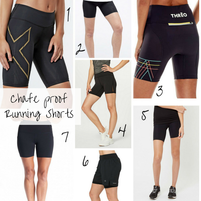 Chafe proof running shorts