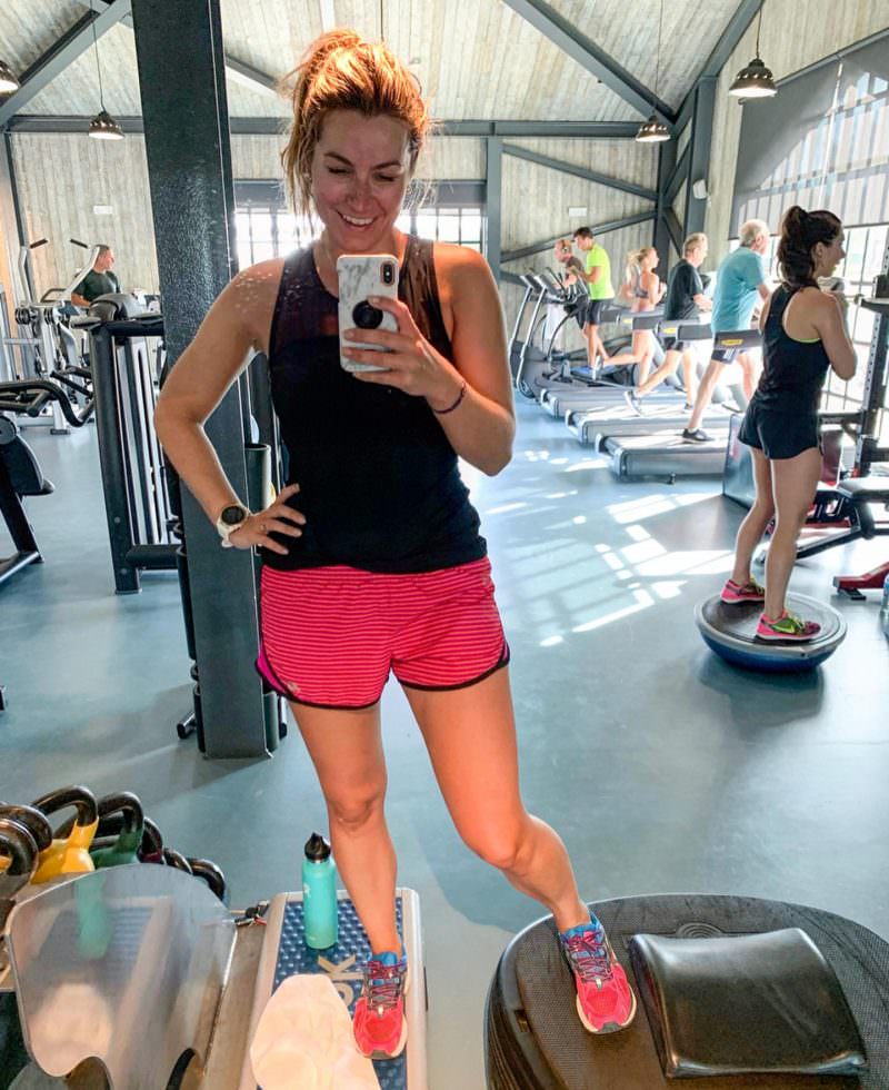 gym mirror selfie | Project BQ: The Building Phase Week 2