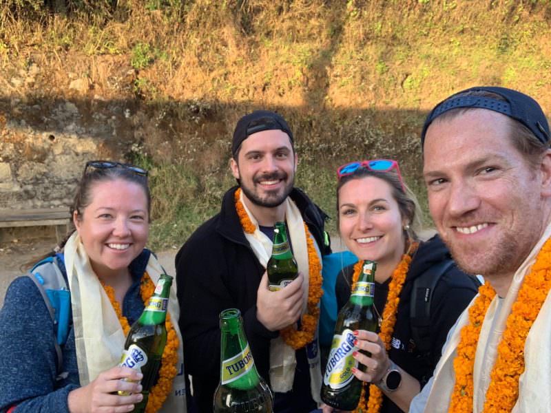 Nepal Impact Marathon Week beers